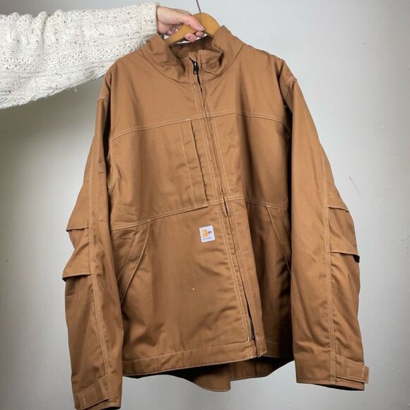 Carhartt Flame Resistant Full Swing Duck Jacket XL - Picture 1 of 6